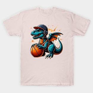 Basketsaurus 8 T-Shirt